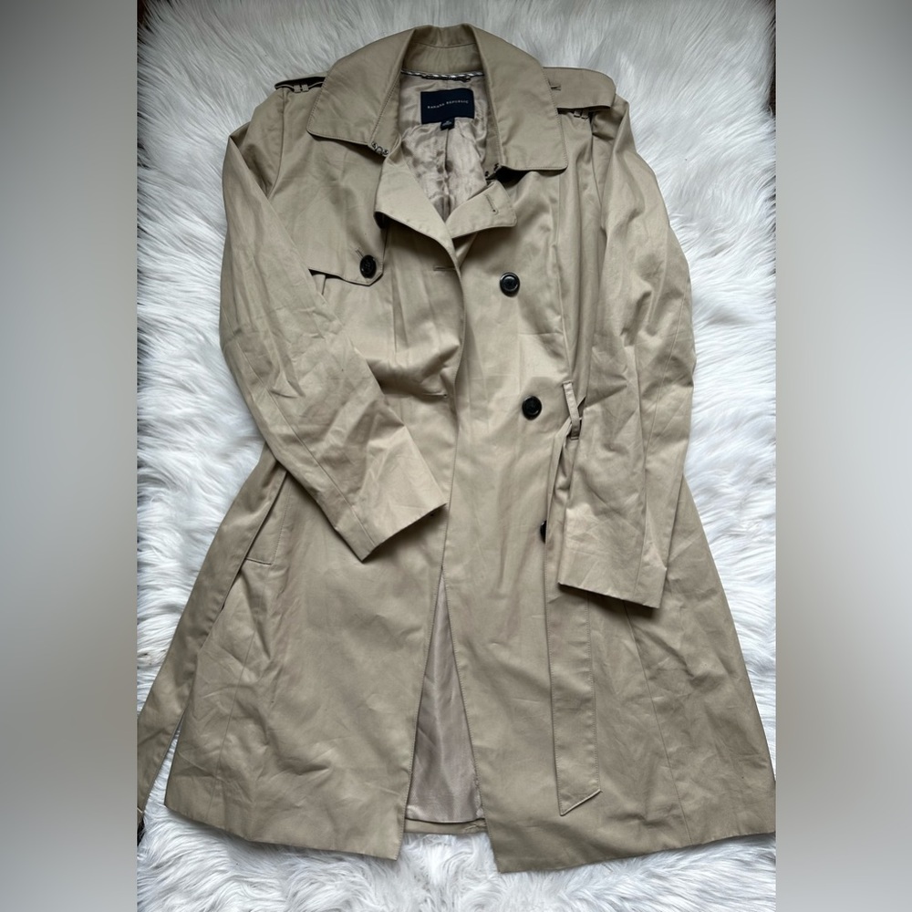 Banana Republic Trench Coat- Size Medium
